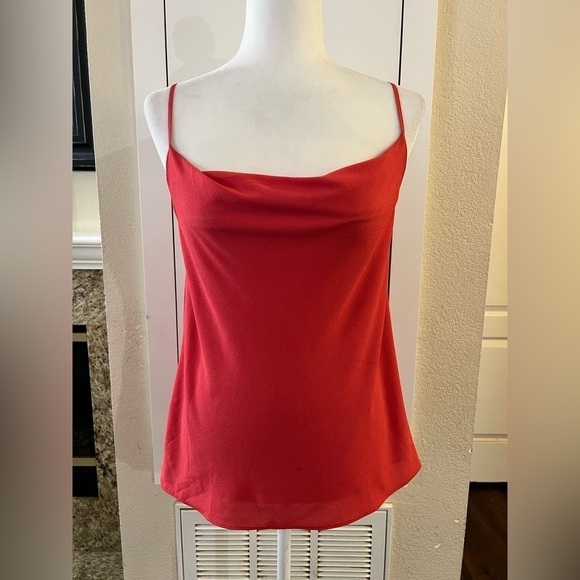 Revolve 1.State Drape Back Cowl Neck Tank Top - Picture 3 of 5